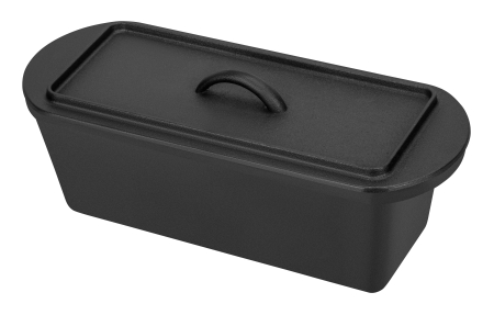 Altele - Forma de copt din fonta 3L 35x13 cm pentru paine cozonac friptura si gatit la cuptor (KD4411)