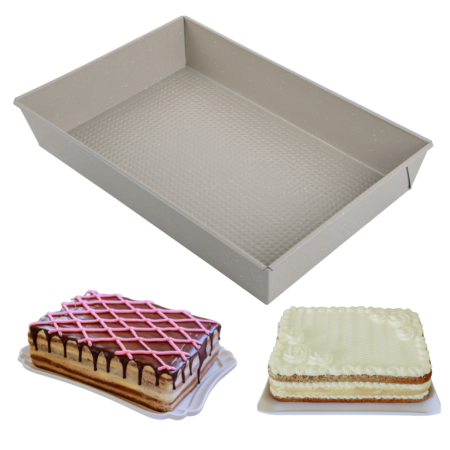 Tavi si platouri pentru servire - Forma pentru copt, tava cu dimensiuni 36x24 cm (KH-1975)