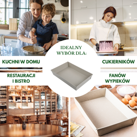 Forma pentru copt, tava cu dimensiuni 36x24 cm (KH-1975) [8]