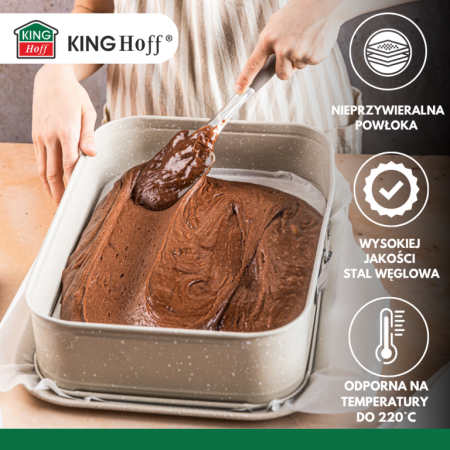 Forma pentru copt, tava cu dimensiuni 39x27 cm (KH-1978) [3]