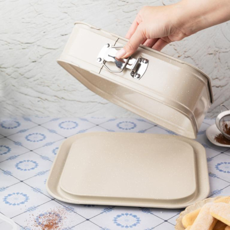 Forma pentru copt, tava patrata 27,5x27,5 cm (KH-1977) [3]