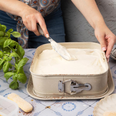 Forma pentru copt, tava patrata 27,5x27,5 cm (KH-1977) [5]