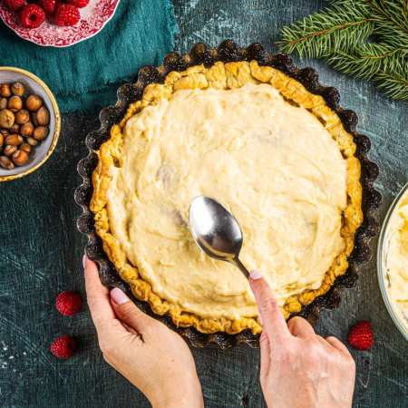 Forma pentru tarta, tava de copt cu diametru 28 cm (KH-1956) [6]