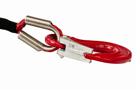 Franghie funie rezistenta pentru troliu cu carlig 8mm 24m (KD1319) [7]