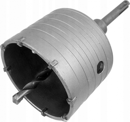 Burghie freze carote dalti dornuri - Freza carota vidia beton 80 mm cu burghiu si prelungitor SDS+ (V05095)