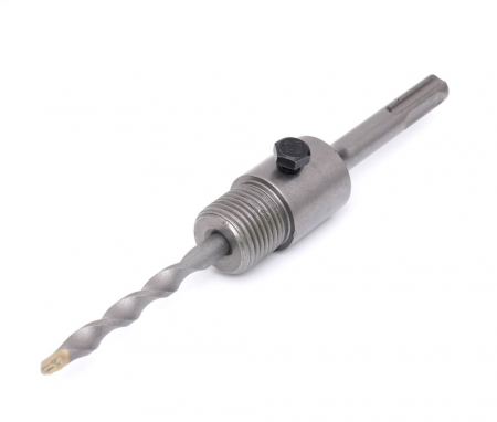 Freza carota vidia beton 80mm cu burghiu si prelungitor SDS PLUS (TA4069) [7]