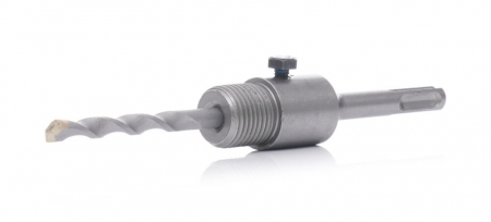 Freza carota vidia beton 80mm cu burghiu si prelungitor SDS PLUS (TA4069) [6]