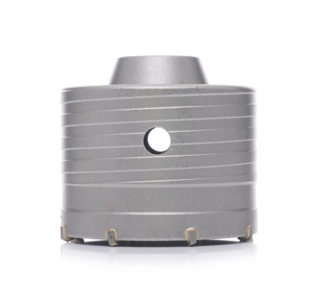 Freza carota vidia beton 80mm cu burghiu si prelungitor SDS PLUS (TA4069) [2]