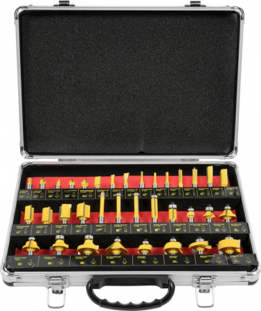 Set freza lemn 35 piese 8mm (N4600) [2]