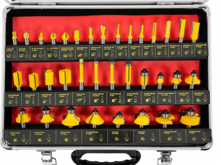 Set freza lemn 35 piese 8mm (N4600) [5]