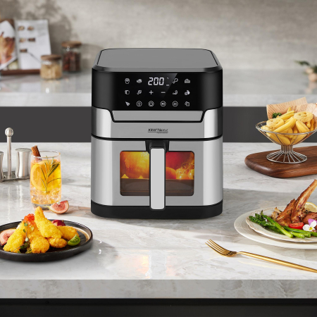 Friteuza cu aer cald 8 L, 2200 W, 10 programe (KD4109) [15]
