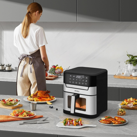 Friteuza cu aer cald 8 L, 2200 W, 10 programe (KD4109) [21]