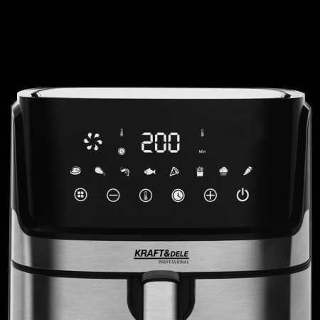 Friteuza cu aer cald 8L fara ulei 1500W + LCD (KD4101) [15]