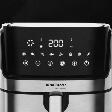 Friteuza cu aer cald 8L fara ulei 1500W + LCD (KD4101) [8]