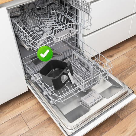 Friteuza cu aer cald air fryer 6 L 2000W cu afisaj LED (KD4108) [22]