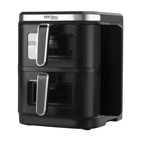 Friteuza cu aer cald Airfryer 11L 2800W cu 2 cosuri si 10 programe (KD4335) [5]
