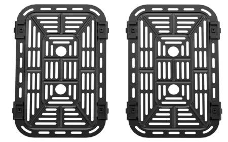 Friteuză cu aer cald fara ulei 9L 2500W cos dublu doua camere + LCD (KD4180) [7]