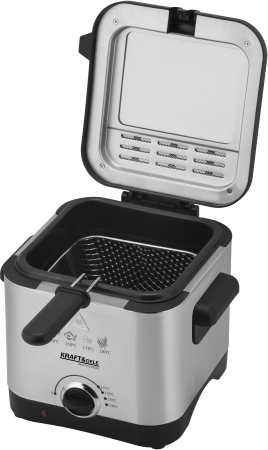Friteuza electrica cu ulei 1.5L, 1000 W, temperatura reglabila 130-190°C (KD4330) [7]