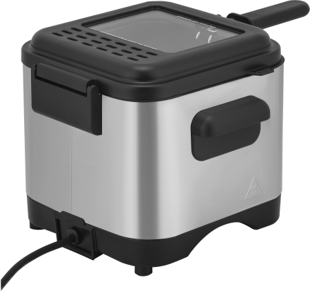 Friteuza electrica cu ulei 1.5L, 1000 W, temperatura reglabila 130-190°C (KD4330) [5]