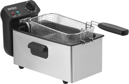 Casa - Friteuza electrica cu ulei 3L, 2300 W, temperatura reglabila 130-190°C (KD4331)