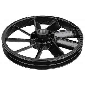 Fulie pentru pompa compresor aer diametru 350mm pentru 2 curele 17mm (W3090-350) [1]