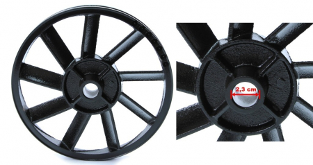 Fulie pompe compresor aer comprimat 25cm (M806884) [0]