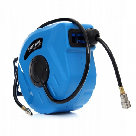 Furtun aer compresor 20m cu bobina rola automata tambur (KD1461) [5]