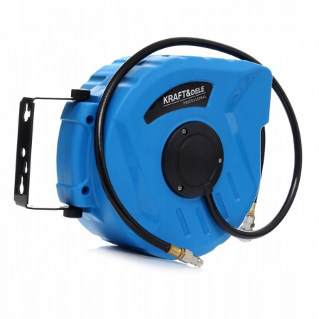 Furtun aer compresor 20m cu bobina rola automata tambur (KD1461) [3]