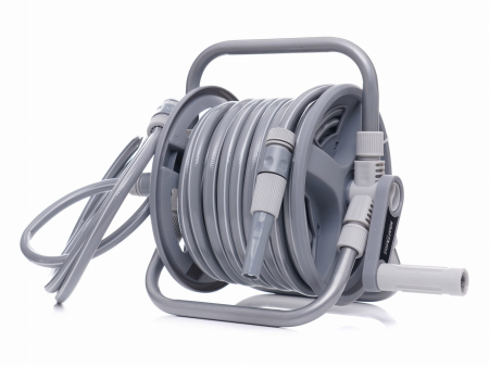 Scule pentru gradinarit - Furtun apa 40m + 2m cu bobina rola tambur de gradina (KD2080)
