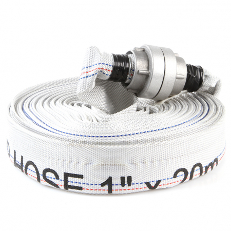 Furtun apa pompieri 20m cu conectori 1tol (M85320) [5]