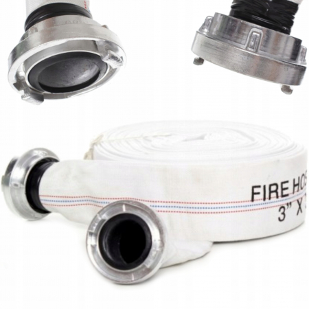Furtun - Furtun apa pompieri 20m cu conectori 3 tol (KD782)