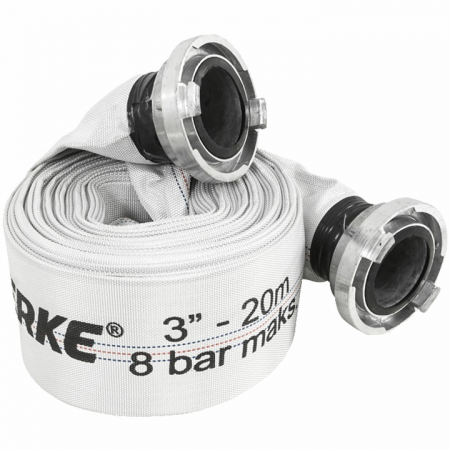 Furtun apa pompieri 20m cu conectori 3 tol (V60141) [3]