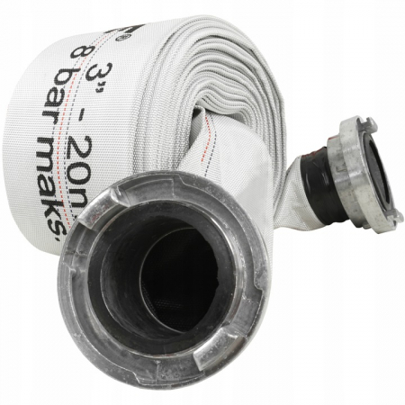 Furtun apa pompieri 20m cu conectori 3 tol (V60141) [1]