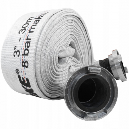 Furtun apa pompieri 30m cu conectori 3 tol (V60142) [2]