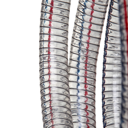 Furtun aspiratie PVC cu spirala otel 1 inch pentru lichide (M85270) [3]