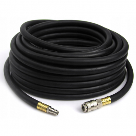 Accesorii pneumatice - Furtun cauciuc pneumatic compresor aer 10m 20bar 10x17mm (TA107)