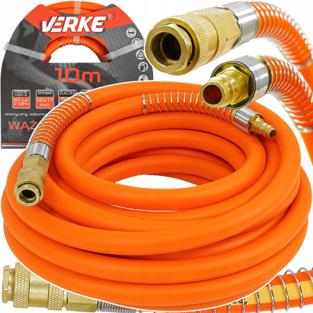 Scule pneumatice - Furtun cauciuc pneumatic compresor aer 10m 20bar 12x17mm PVC+NBR (V81377)