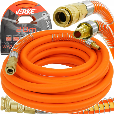 Scule pneumatice - Furtun cauciuc pneumatic compresor aer 20m 20bar 12x17mm PVC+NBR (V81379)