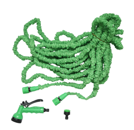 Furtun de gradina extensibil TPE 10-30m cu pistol reglabil 7 moduri, adaptor 3/4, cupla rapida 1/2 DISTL32 (BK76054) [1]