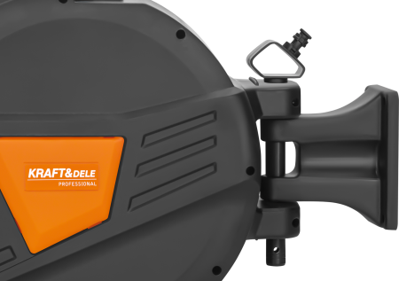 Furtun pneumatic 20m pe tambur automat cu suport rotativ (KD2159) [6]