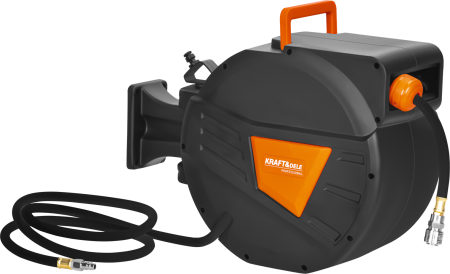 Furtun pneumatic 20m pe tambur automat cu suport rotativ (KD2159) [3]