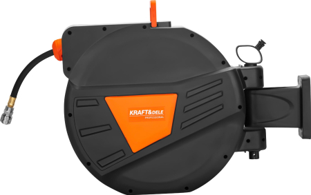 Furtun pneumatic 30m pe tambur automat cu suport rotativ (KD2160) [8]