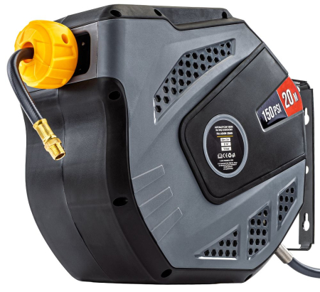 Furtun pneumatic pe tambur automat 20m aer comprimat PM1407 (PM-ABNW-20MN) [16]