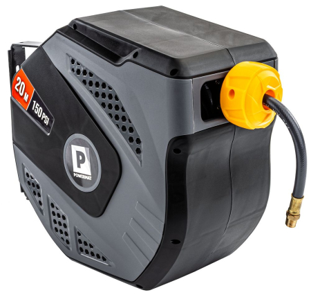 Furtun pneumatic pe tambur automat 20m aer comprimat PM1407 (PM-ABNW-20MN) [9]