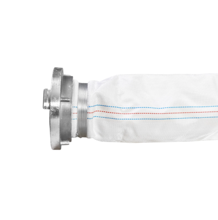 Furtun PVC panzat pentru irigatii si motopompa 4 toli, 30 m, 6 bari, cu racord aluminiu DISEE96 (BK85014) [2]