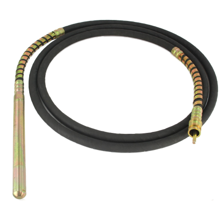 Altele - Furtun vibrator pentru beton 6m x 38mm cu cuplaj rapid (M79536)