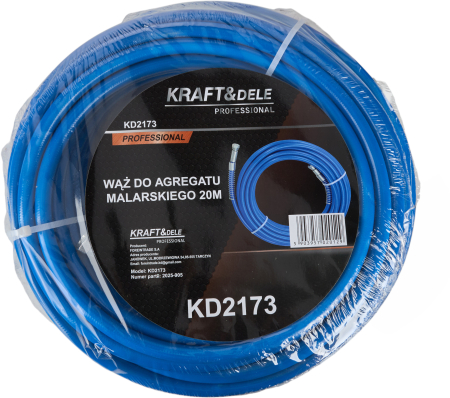 Furtun vopsire 20m, 228 bari, filet 1/4", racorduri pivotante, compatibil universal (KD2173) [1]