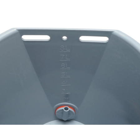 Galeata 8L cu 3 suzete pentru alaptat vitei adapatoare (BK87787) [2]