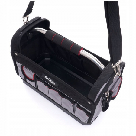 Geanta pentru scule unelte cu baza dura maner metalic 45x22cm (KD2046) [7]