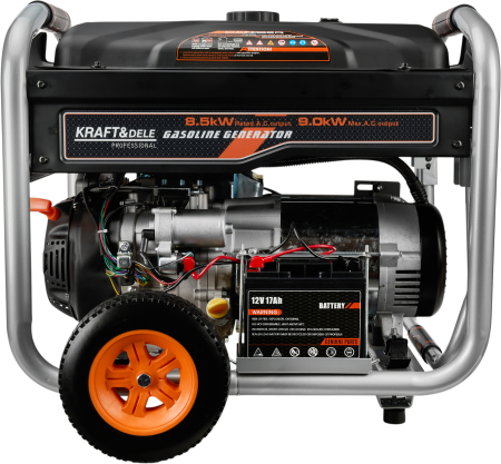 Generator benzina trifazat 9kW, 230V 400V 12V, pornire electrica si manuala, rezervor 25L (KD3122) [5]